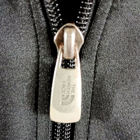 The North Face A5 Series Women M Black White Retro Track Jacket Zip Athletic Y2K - Picture 5 of 8